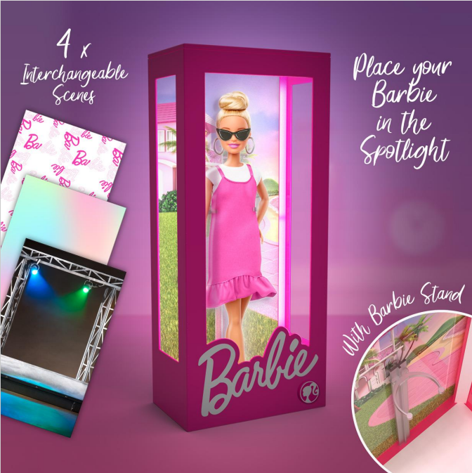 Barbie Doll Display Case Light