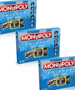 Alternative view of Friends Monopoly Board Game