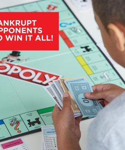 Alternative view of Monopoly Board Game