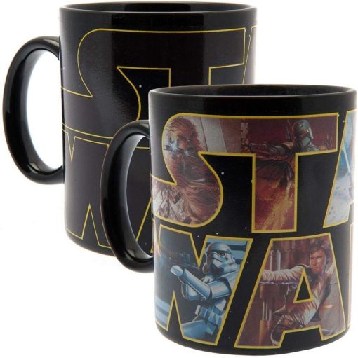 STAR WARS Logo Characters Heat Change Mug, 11 oz/315 ml