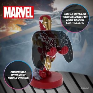 Marvel: Iron Man Cable Guys Original Controller and Phone Holder
