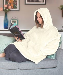 Huggie Blanket Cream/ Beige or Grey