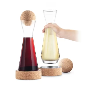 Final Touch Wine Carafe & Coaster