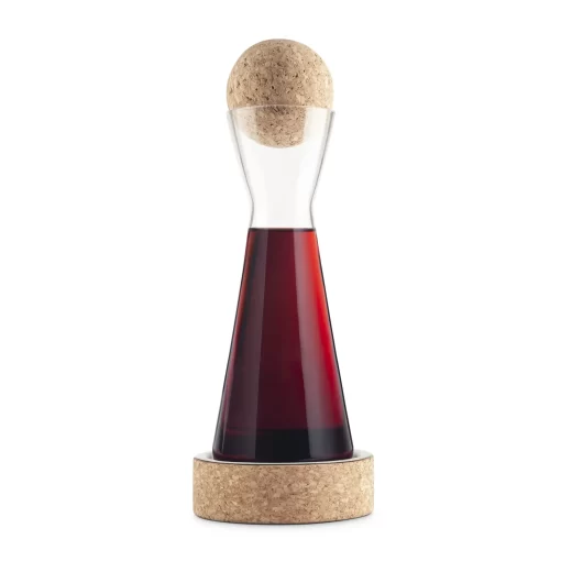 Final Touch Wine Carafe & Coaster - Image 3