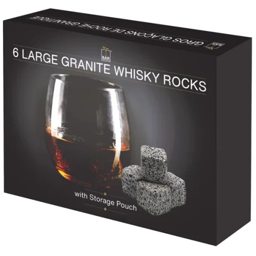 Scotch on the Rocks Whiskey Stones