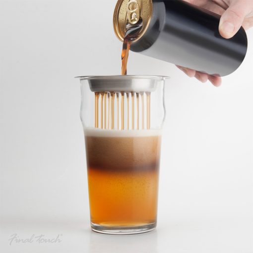 Black and Tan Glass Set - Image 3