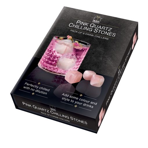 Pink Quartz Chilling Stones 6 Pack