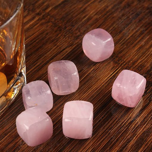 Pink Quartz Chilling Stones 6 Pack - Image 3