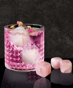 Alternative view of Pink Quartz Chilling Stones 6 Pack