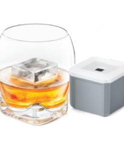 Alternative view of Colossal Whiskey glass and Ice cub Mould