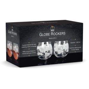 Globe Rocker Glasses (320ml) (Set of 2)