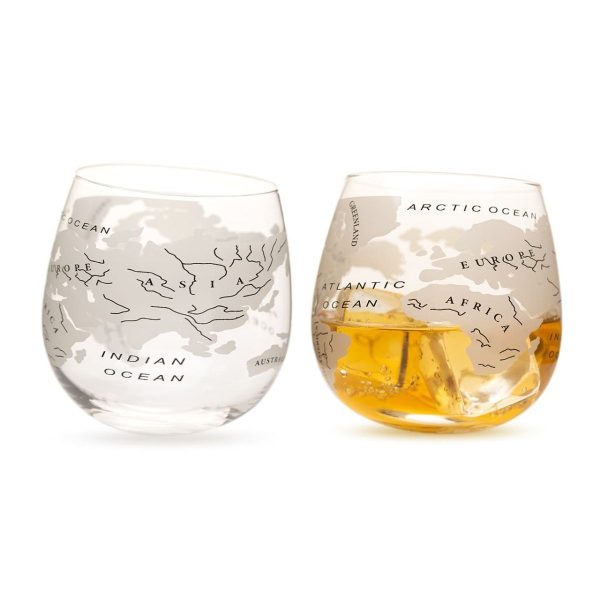 Globe Rocker Glasses (320ml) (Set of 2) - Image 2