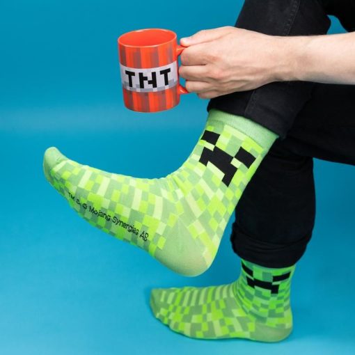 Minecraft Ceramic Mug and Socks Set - Image 3