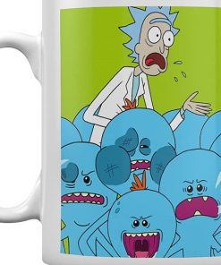 Alternative view of RICK & MORTY - MR. MEESEEKS MUG