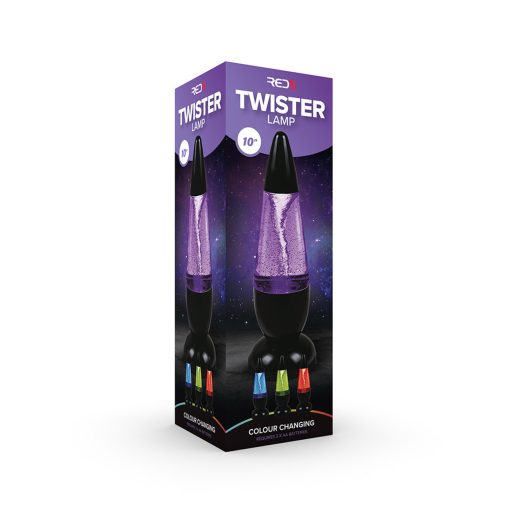 Colour Changing 10” Twister Lamp by RED5