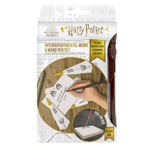 Harry Potter Interdepartmental Memo And Wand Pen Set