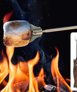 Telescopic Rotating BBQ Fork