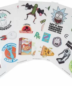Alternative view of Rick And Morty Tech Stickers (Pack of 30)