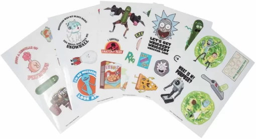 Rick And Morty Tech Stickers (Pack of 30) - Image 2