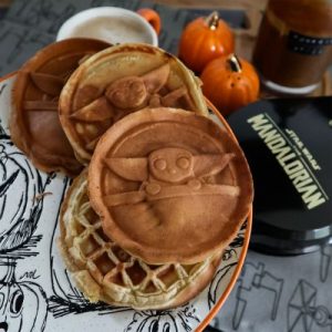 Mandalorian the Child mini waffle maker
