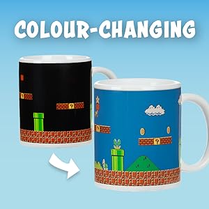Super Mario Bros Heat Change Mug