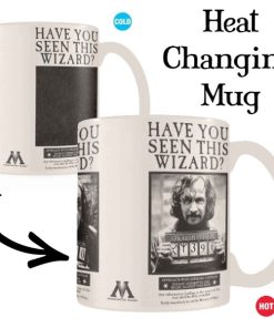 Harry Potter  Wanted Sirius Black Heat Changing Mug