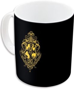 Alternative view of Harry Potter Colour changing mug / shield and dragon 325 ml