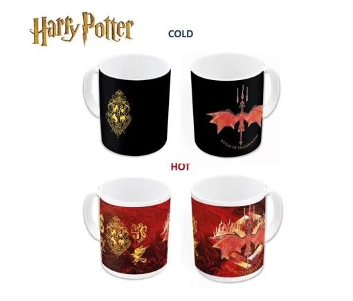 Harry Potter Colour changing mug / shield and dragon 325 ml