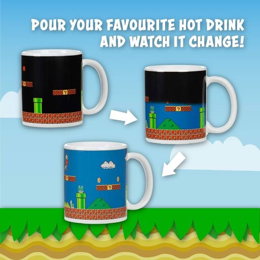 Super Mario Bros Heat Change Mug - Image 3