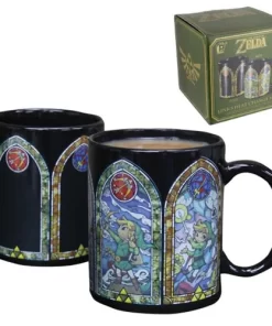 Alternative view of Legend of Zelda Link Heat Changing Mug
