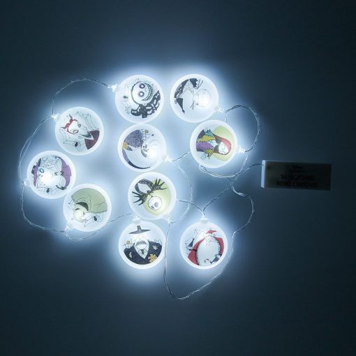 Nightmare Before Christmas String Lights w Sticker - Image 2