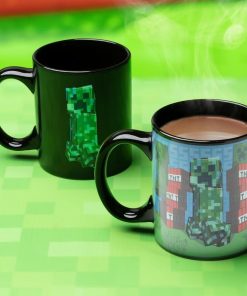 Minecraft Creeper Heat Change Mug