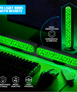 MINECRAFT - Creeper -Light Bar Set of 2 with Remote