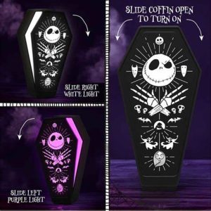 Nightmare Before Christmas Coffin 3D Light