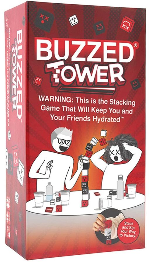 Buzzed™ Tower - Block Stacking Challenge Drinking Game - Image 6