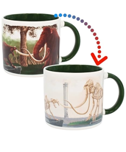 Ice Age Megafauna Heat Change Mug