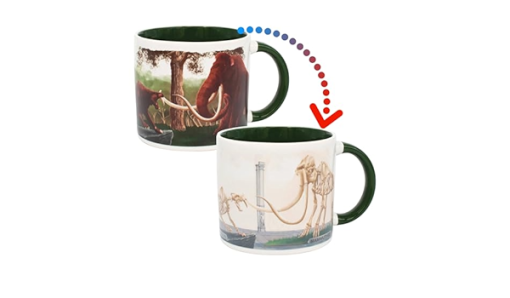 Ice Age Megafauna Heat Change Mug