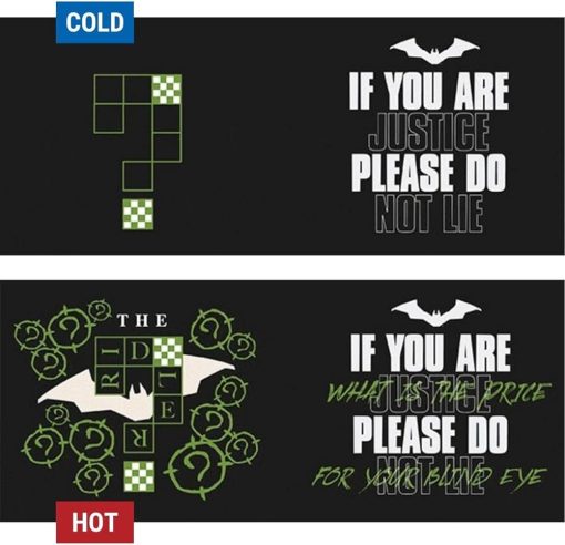 The Batman (The Riddler) Heat Changing Mug - Image 2