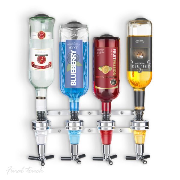 4 Bottle Wall Mounted Drinks Dispenser - Image 2