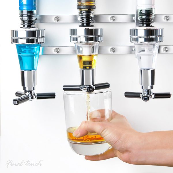 4 Bottle Wall Mounted Drinks Dispenser - Image 3