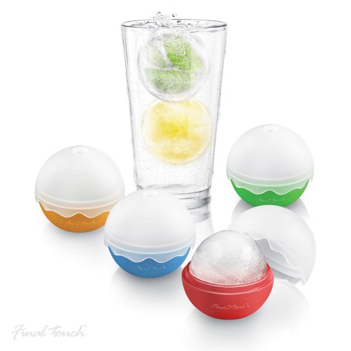 Final Touch Set of 4 Silicone Ice Balls