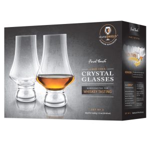 Final Touch Whiskey Tasting Glasses 2 Pack