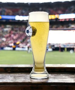 Sports Fan On the Ball Glass