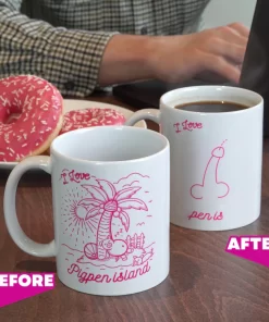 Rude Heat Change Mug - Pigpen Island