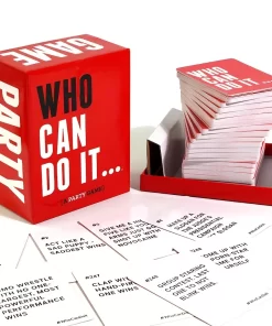 Alternative view of Who Can Do It - Card Game