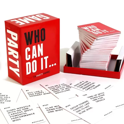 Who Can Do It - Card Game - Image 2
