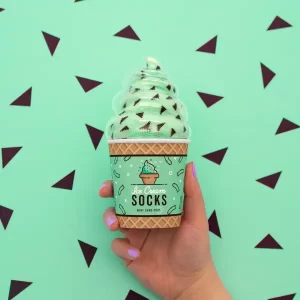 Ice Cream Socks by Luckies of London