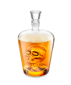 Alternative view of Brain Freeze Skull Decanter Set