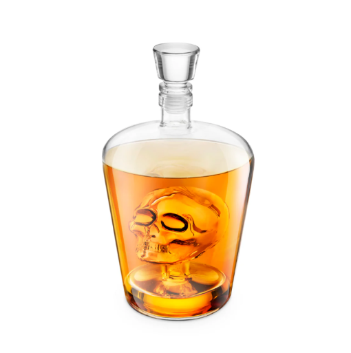 Brain Freeze Skull Decanter Set - Image 2