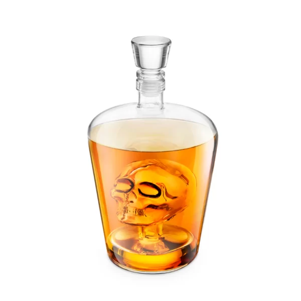 Brain Freeze Skull Decanter Set - Image 2